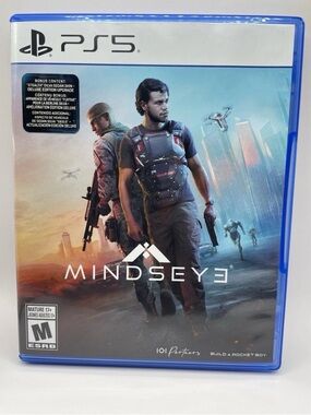 Sony PS5 Mindseye - Blue Case with Multi‑Tone Cover Art